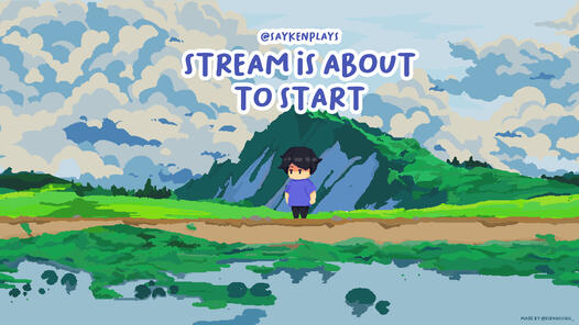 [ commission ] Animated stream overlay