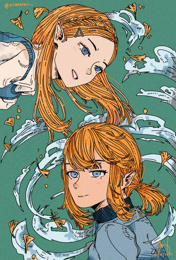 Legend of Zelda Postcard